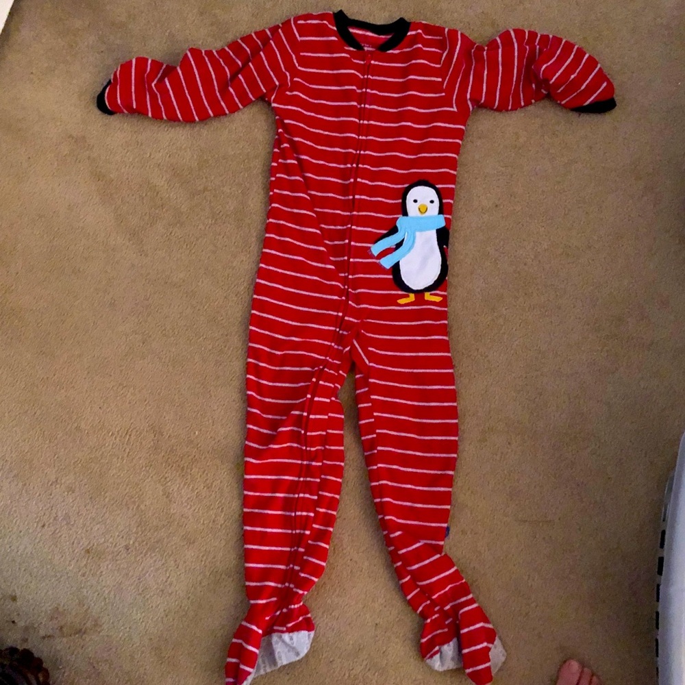 Sz 6 Carter’s Fleece Feety Pajama Onesie